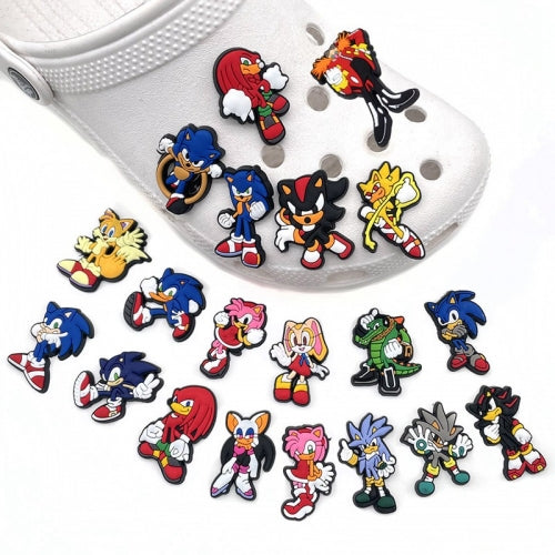 Croc Jiblets or Shoe Charms Sonic and Friends