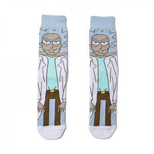 Character Crew Socks Rick & Morty