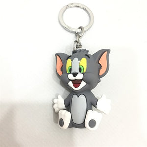 Tom and Jerry 3D PVC Keyring