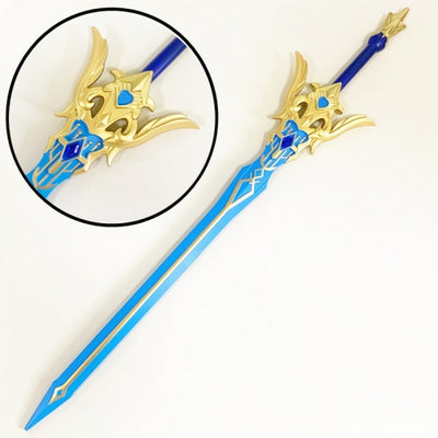 Genshin Impact Foam Blue Cosplay Sword