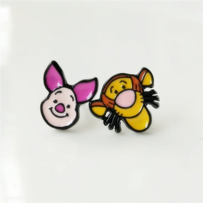 Disney Earrings - Winnie the Pooh  Tigger and Piglet
