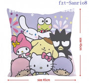 Sanrio Hello Kitty and Friends Cushion Satin Cushion