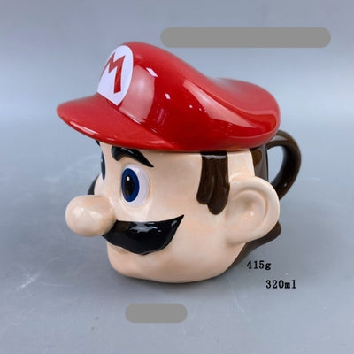 Super Mario Face Coffee Cup or Mug