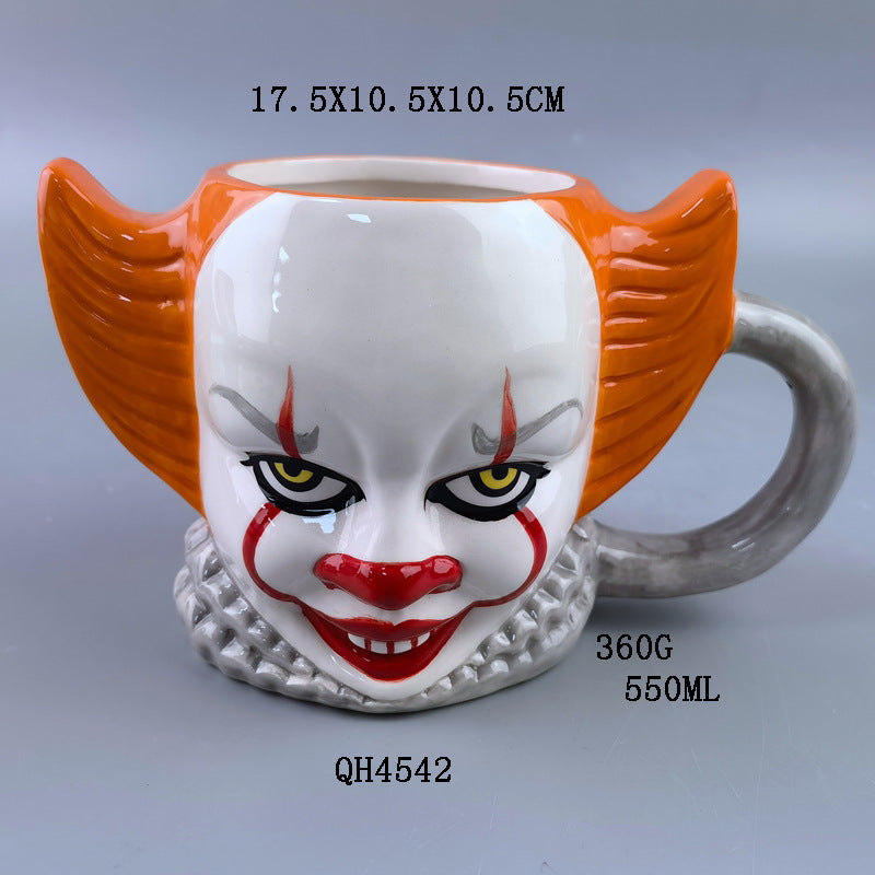 Stephen Kings IT Face Coffee Cup or Mug