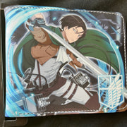 Character Wallet - Attack on Titan comic print