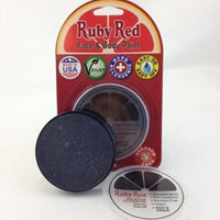 Professional Vegan Ruby Red Face Paint- Charcoal