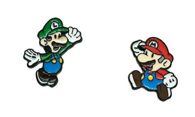 Anime Earrings - Super Mario
