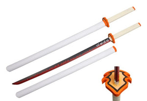Replica Demon Slayer Kyojuro Rengoku Cosplay Sword