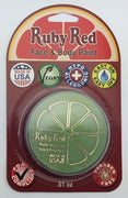 Professional Vegan Ruby Red Face Paint - Glow in the Dark