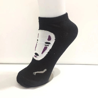 Character Ankle Socks - Spirited Away No Face