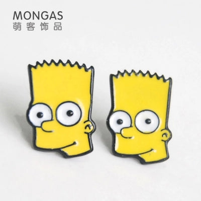 Simpsons Earrings - Bart