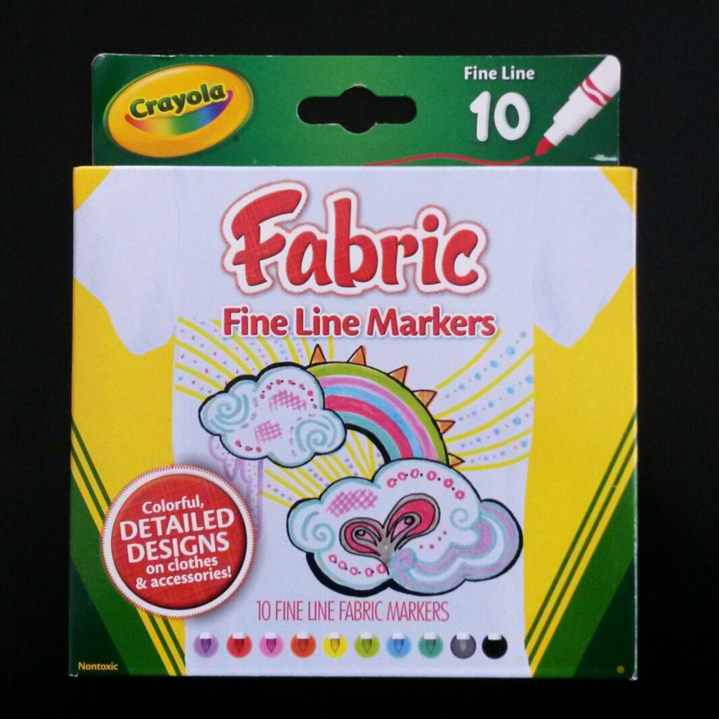 Fine Tip Fabric Markers - I'm A Craftaholic