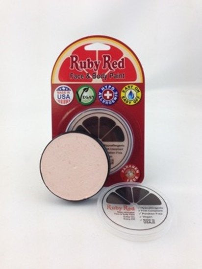 Professional Vegan Ruby Red Face Paint- Complextion