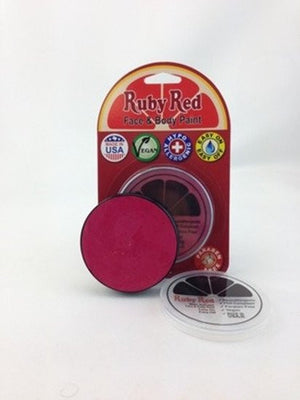 Professional Vegan Ruby Red Face Paint - Fuchsia