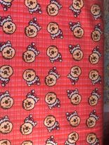Winnie The Pooh Christmas Quilting Cotton Fabric