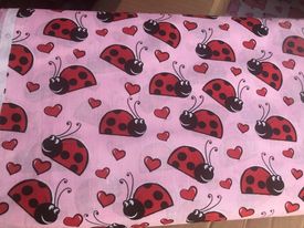 Lady Bugs Quilting Cotton Fabric
