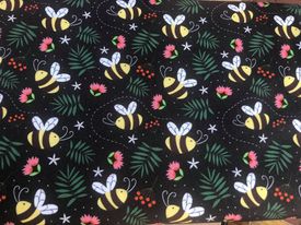 Honey Bees Quilting Cotton Fabric