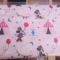 Disney Minnie Mouse Goes to Circus Quilting Cotton Fabric