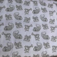 Disney Alice In Wonderland Cheshire Cat Quilting Cotton Fabric