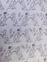 Disney 101 Dalmations Quilting Cotton Fabric