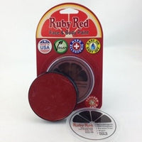 Professional Vegan Ruby Red Face Paint - Rust