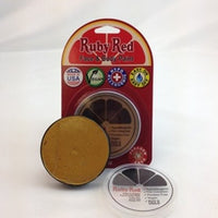 Professional Vegan Ruby Red Face Paint - Deep Yellow