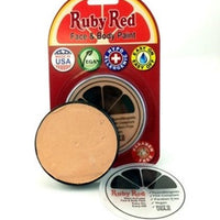 Professional Vegan Ruby Red Face Paint - Peach