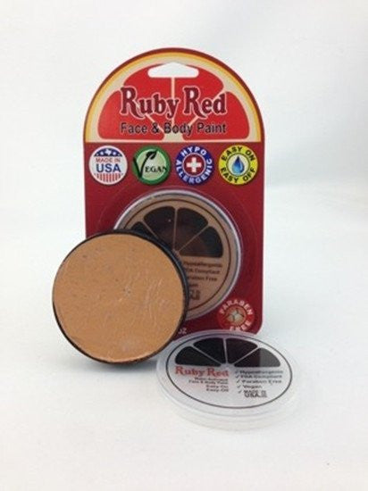 Professional Vegan Ruby Red Face Paint- Ochre