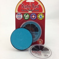 Professional Vegan Ruby Red Face Paint - Sea Blue