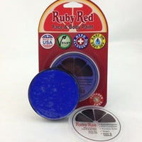 Professional Vegan Ruby Red Face Paint - Blue