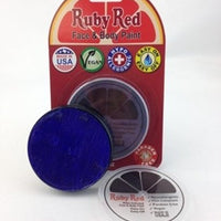 Professional Vegan Ruby Red Face Paint- Ultramarine