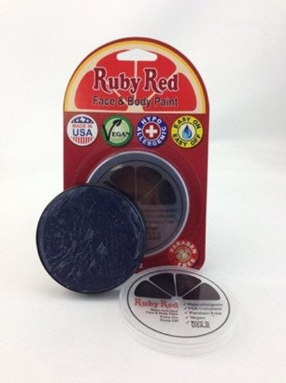 Professional Vegan Ruby Red Face Paint - Midnight
