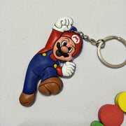 Super Mario Character  PVC Keyring