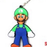 Super Mario Luigi  PVC Keyring
