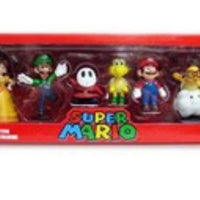 *Super Mario PVC Character Box Set Set 2 Princess & Luigi
