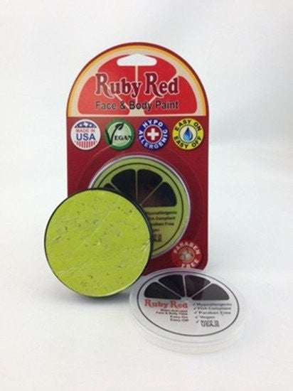 Professional Vegan Ruby Red Face Paint - Granny Smith