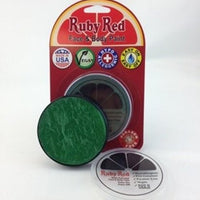 Professional Vegan Ruby Red Face Paint - Green