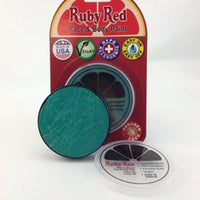 Professional Vegan Ruby Red Face Paint - Teal