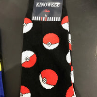 Character Socks - Pokemon Pokeballs