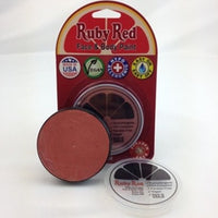 Professional Vegan Ruby Red Face Paint - Terracotta