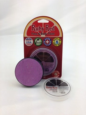 Professional Vegan Ruby Red Face Paint - Lavender