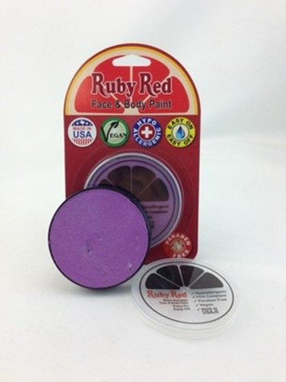 Professional Vegan Ruby Red Face Paint - Lilac