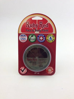 UV Ruby Red Professional Face paint - Green