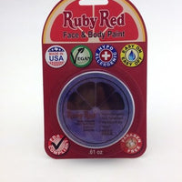 UV Ruby Red Professional Face paint - Blue