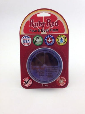 UV Ruby Red Professional Face paint - Blue