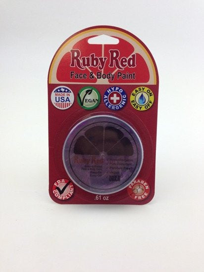 UV Ruby Red Professional Face paint - Purple