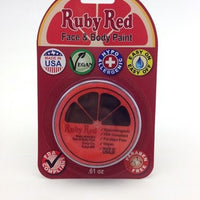 UV Ruby Red Professional Face paint - Orange