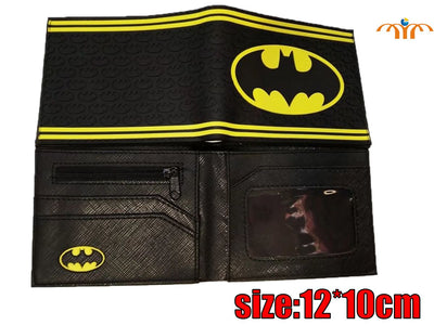 *Character Wallet - Batman Stripped Rubber Logo