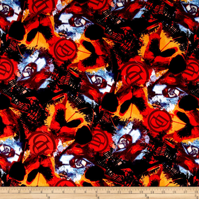 DareDevil Scatter Cotton Fabric