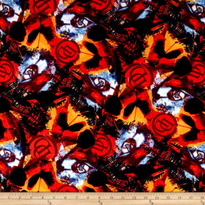 DareDevil Scatter Cotton Fabric